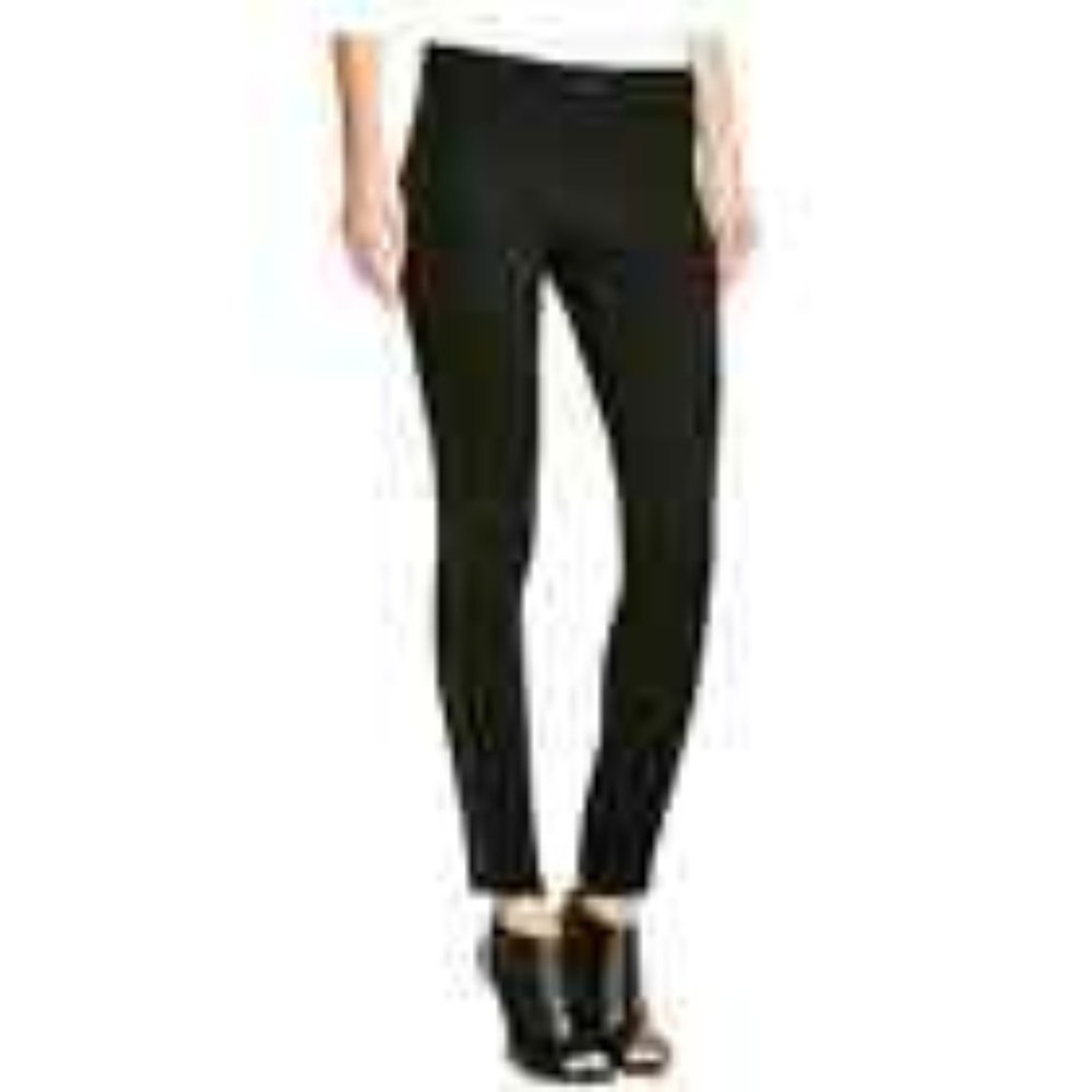 BURBERRY Leather side Panel Skinny Pants US 4 (small, fit 0 , XS)